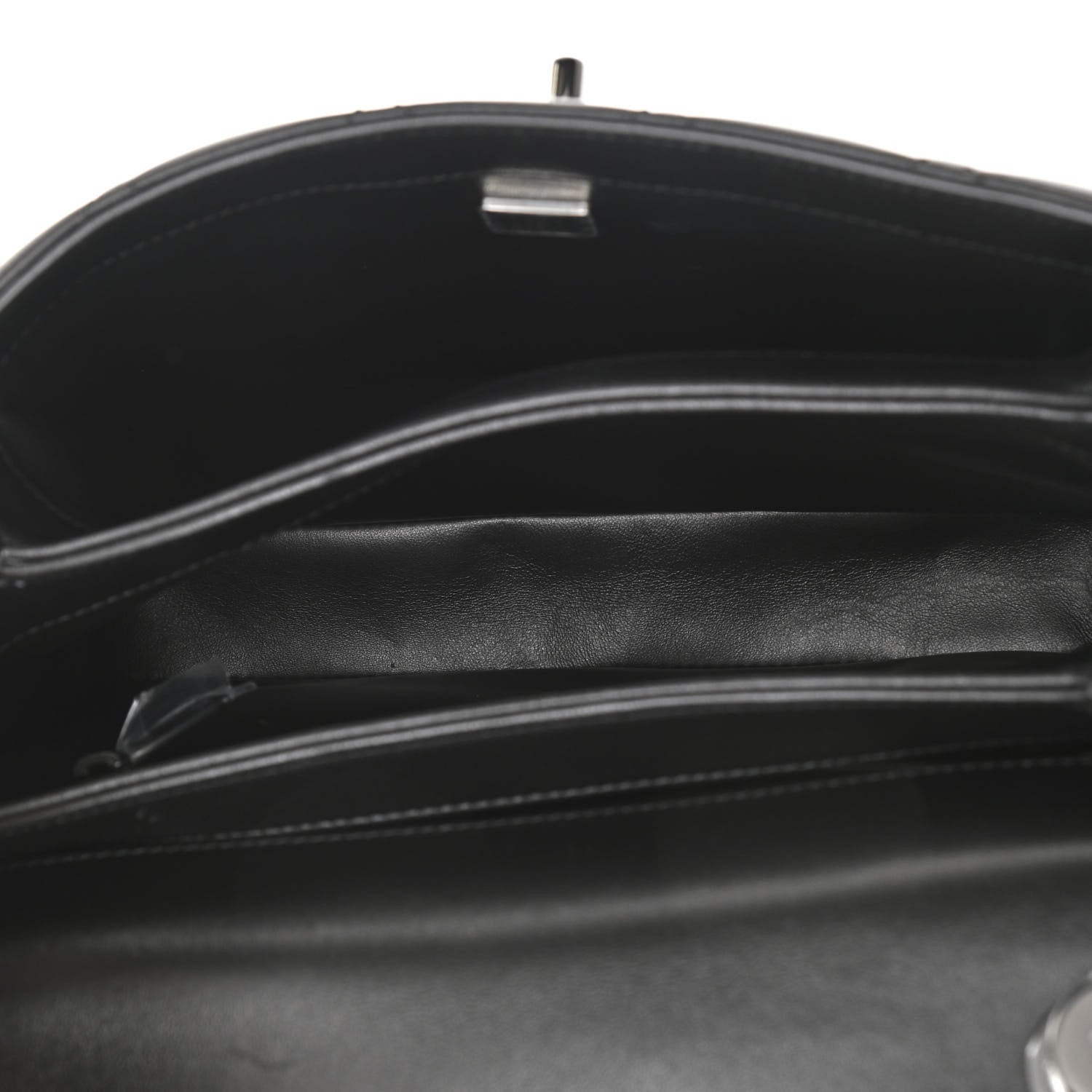 Chanel Lambskin Quilted Small Trendy CC Dual Handle Flap Bag So Black 5 of 11