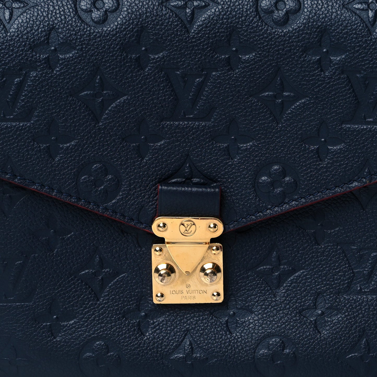 Empreinte Pochette Metis Marine Rouge