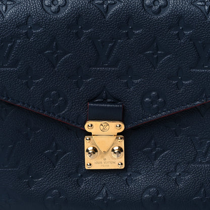 Louis Vuitton Empreinte Pochette Metis Marine Rouge 7 of 9