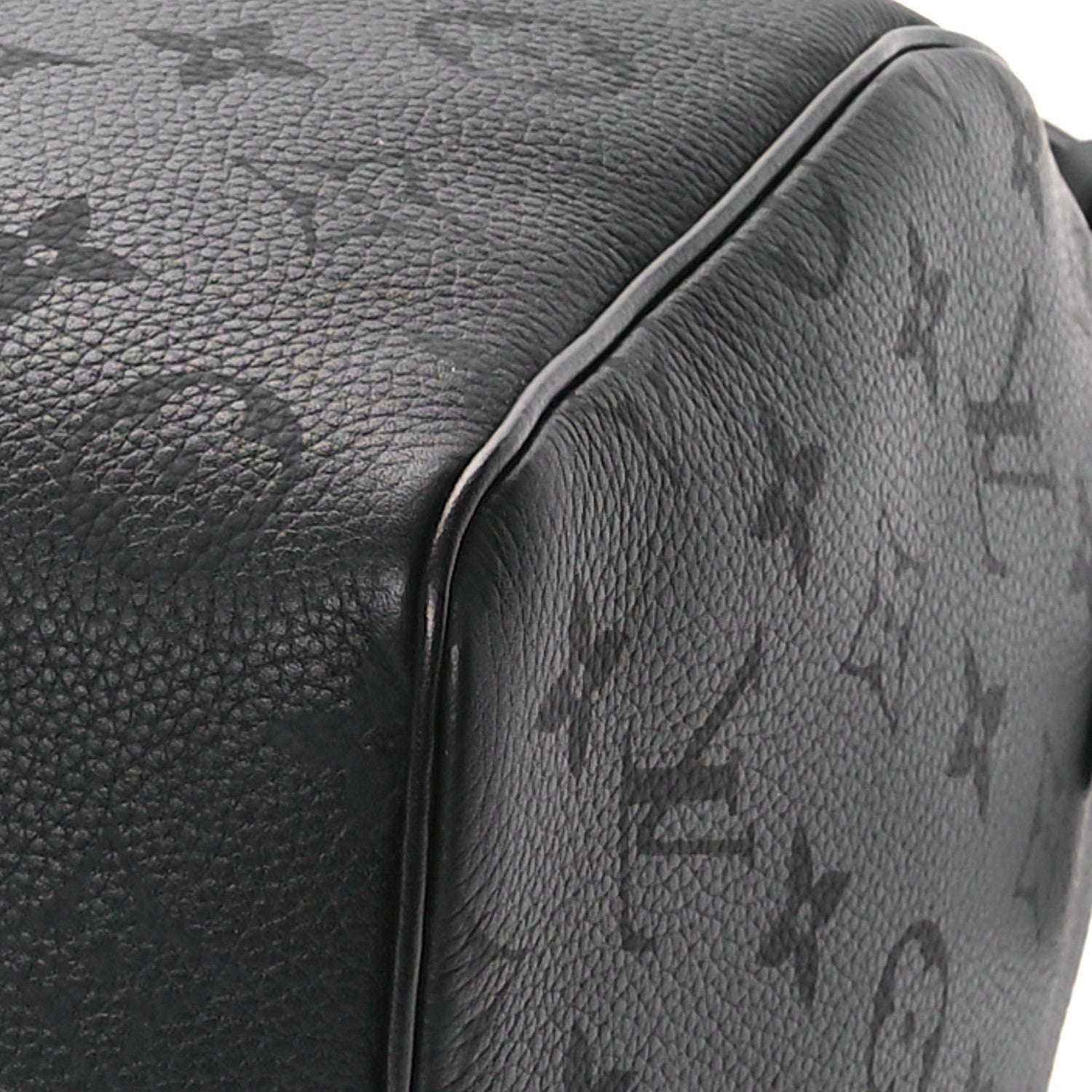 Louis Vuitton Calfskin Monogram Speedy P9 Bandouliere 30 Ultra Black 14 of 15
