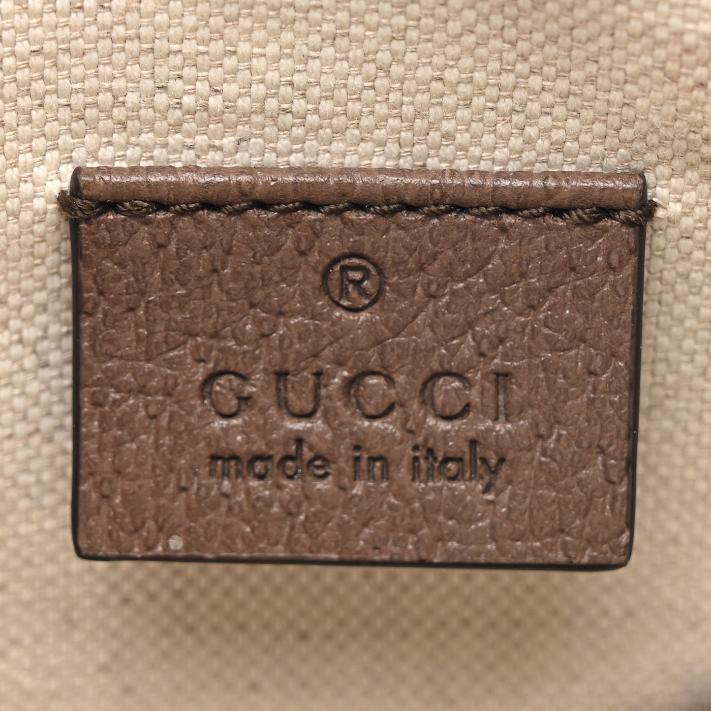 GG Supreme Monogram Mini Neo Vintage Double Zip Messenger Bag Beige New Acero Crop