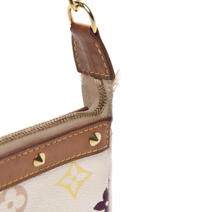 Louis Vuitton Monogram Multicolor Pochette Accessories White 8 of 14