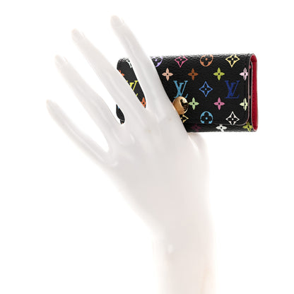 Louis Vuitton Monogram Multicolor Multicles 4 Key Holder Black Grenade 2 of 8