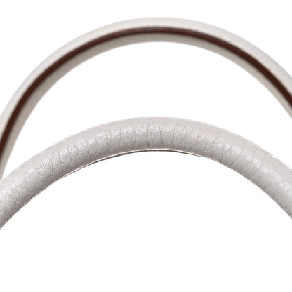 Prada Vitello Daino Medium Top Handle Bag White 18 of 20