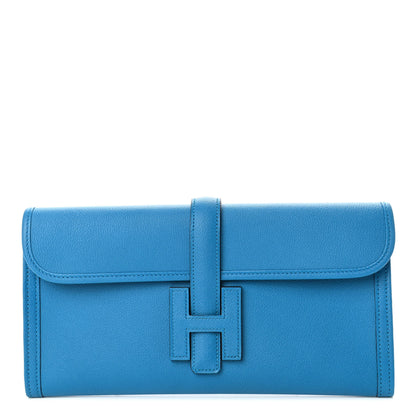 Hermes Chevre Chandra Jige Elan 29 Bleu Zanzibar 1 of 4