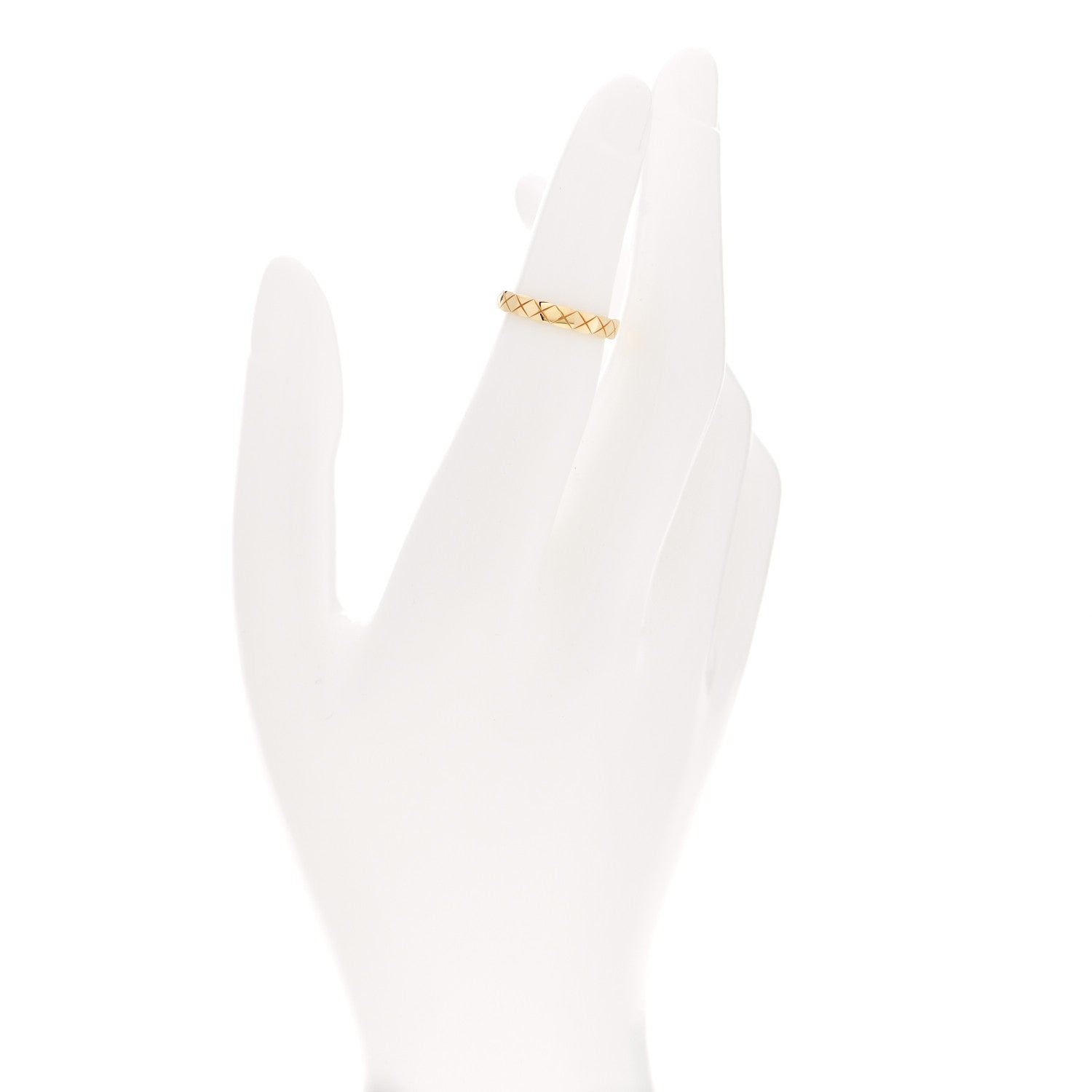 Chanel 18K Yellow Gold Mini Coco Crush Ring 47 4 2 of 6