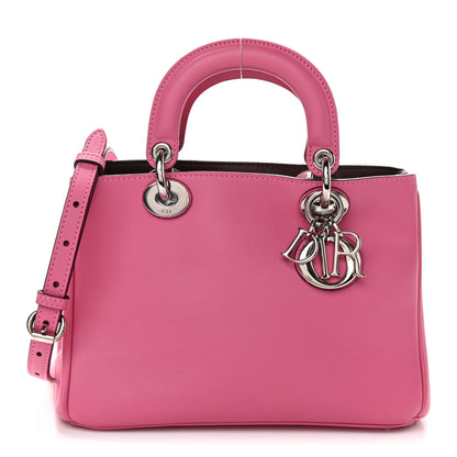 Christian Dior Smooth Calfskin Mini Diorissimo Tote Pink 1 of 11