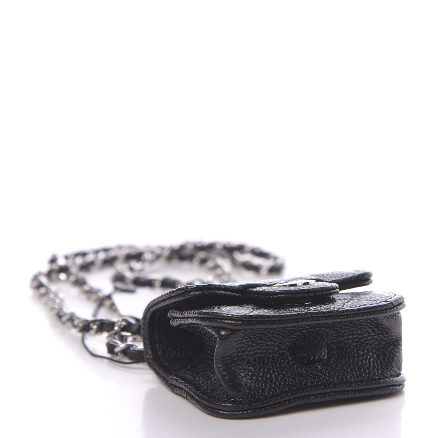Chanel Caviar Quilted Airpods Pro Case Black 4 of 10