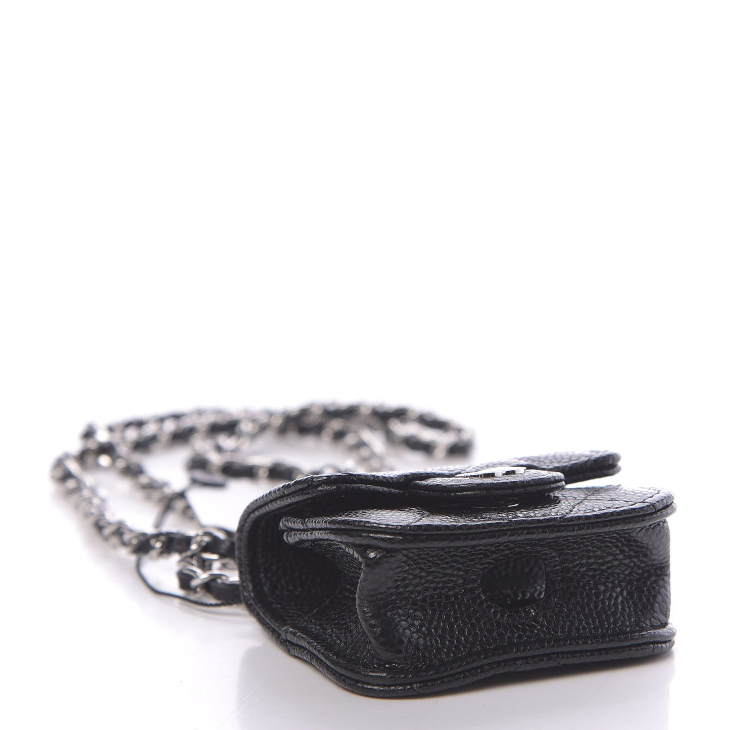 Caviar Quilted Airpods Pro Case Black