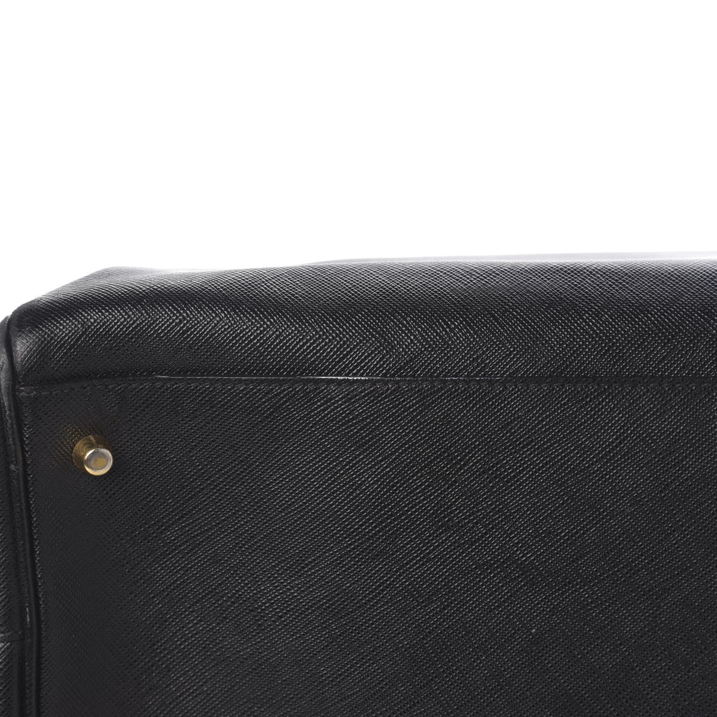 Saffiano Lux Extra Large Galleria Double Zip Tote Black