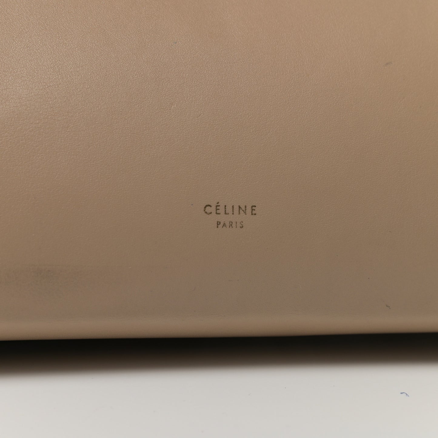 Smooth Calfskin Mini Belt Bag Beige Blue