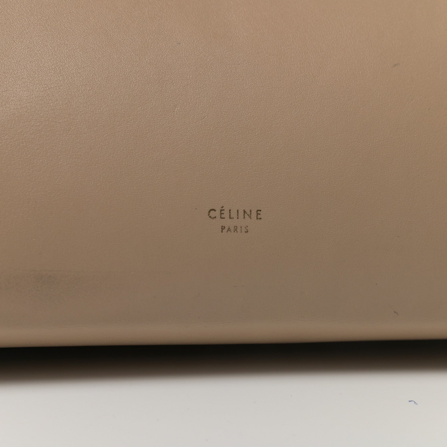 Celine Smooth Calfskin Mini Belt Bag Beige Blue 6 of 8