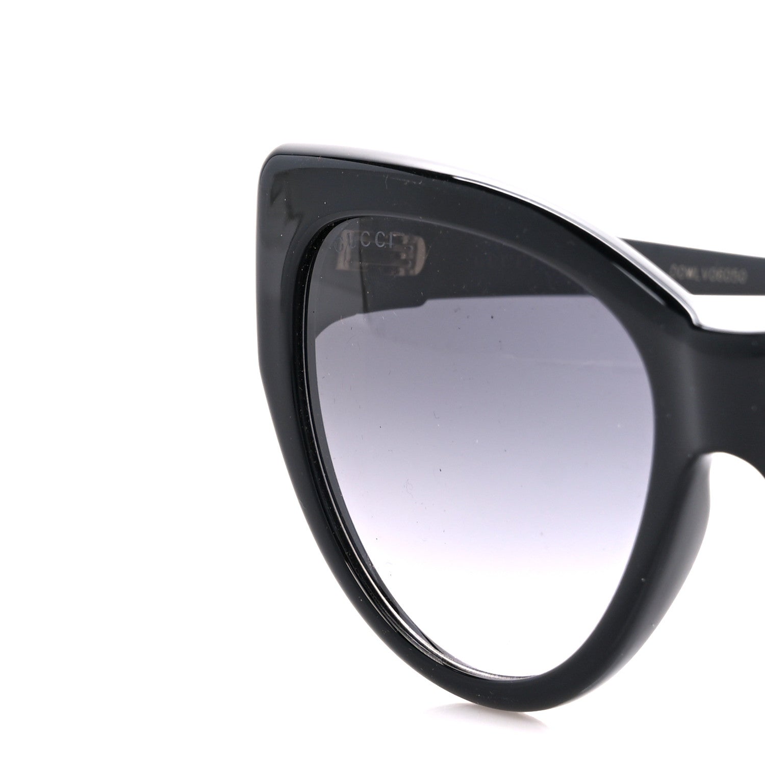 Gucci Acetate Cat Eye Sunglasses GG0877S Black 7 of 7
