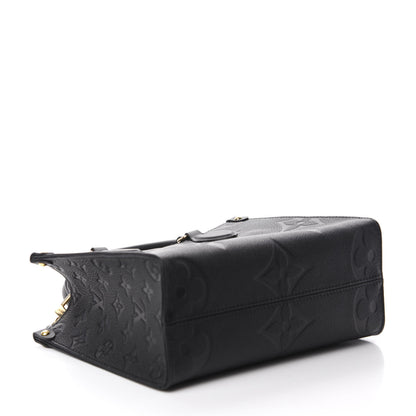 Louis Vuitton Empreinte Monogram Giant Onthego PM Black 5 of 12