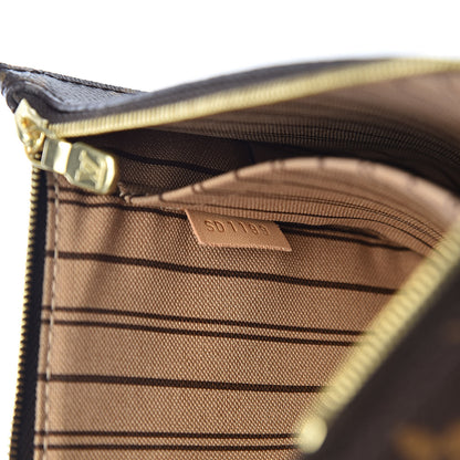 Louis Vuitton Monogram Neverfull MM GM Pochette 8 of 9