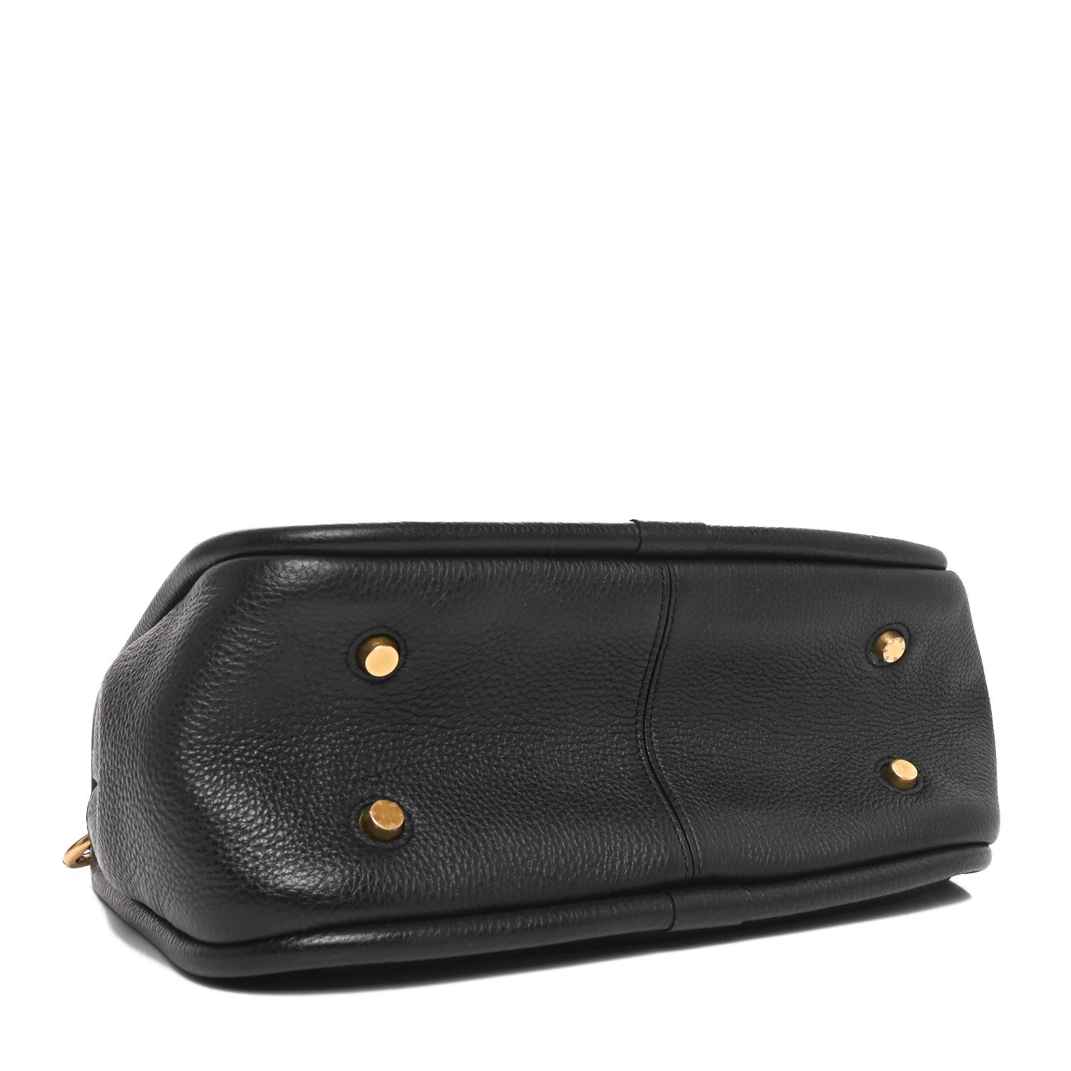 Mulberry Small Classic Grain Calfskin Small Leighton Black 4 of 9
