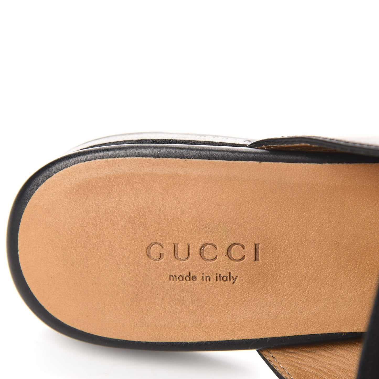 Calfskin Womens Princetown Slippers 37 Black