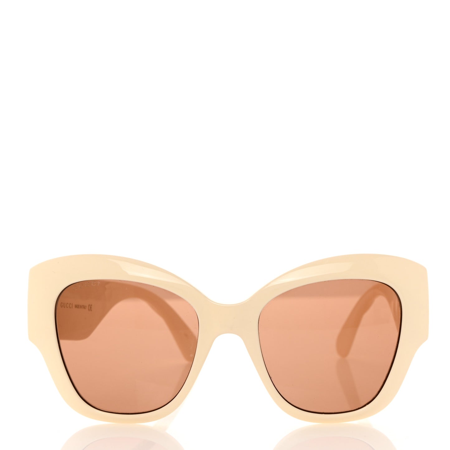 Acetate GG Butterfly Sunglasses GG0808S Ivory