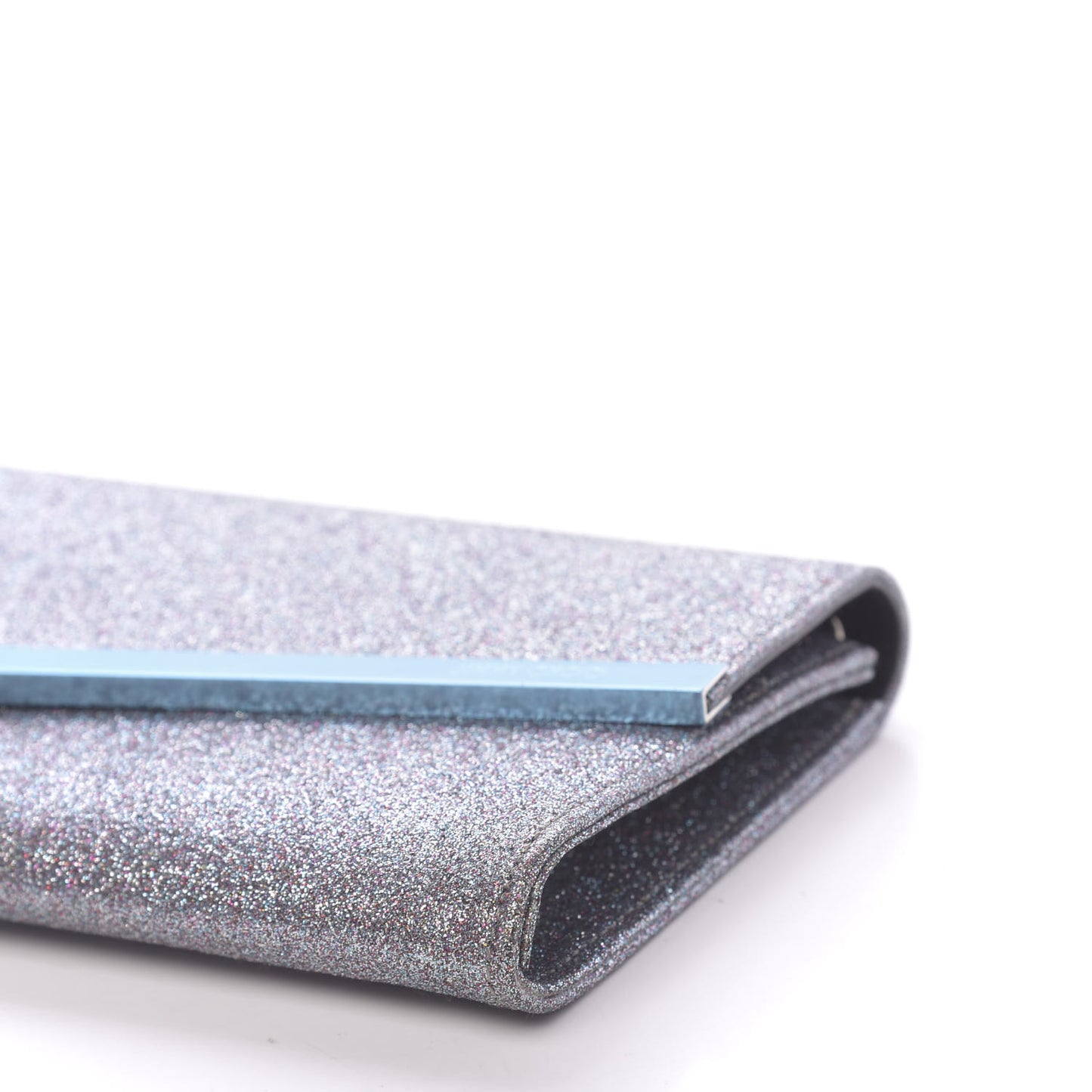 Glitter Fabric Erica Chain Clutch Multicolor