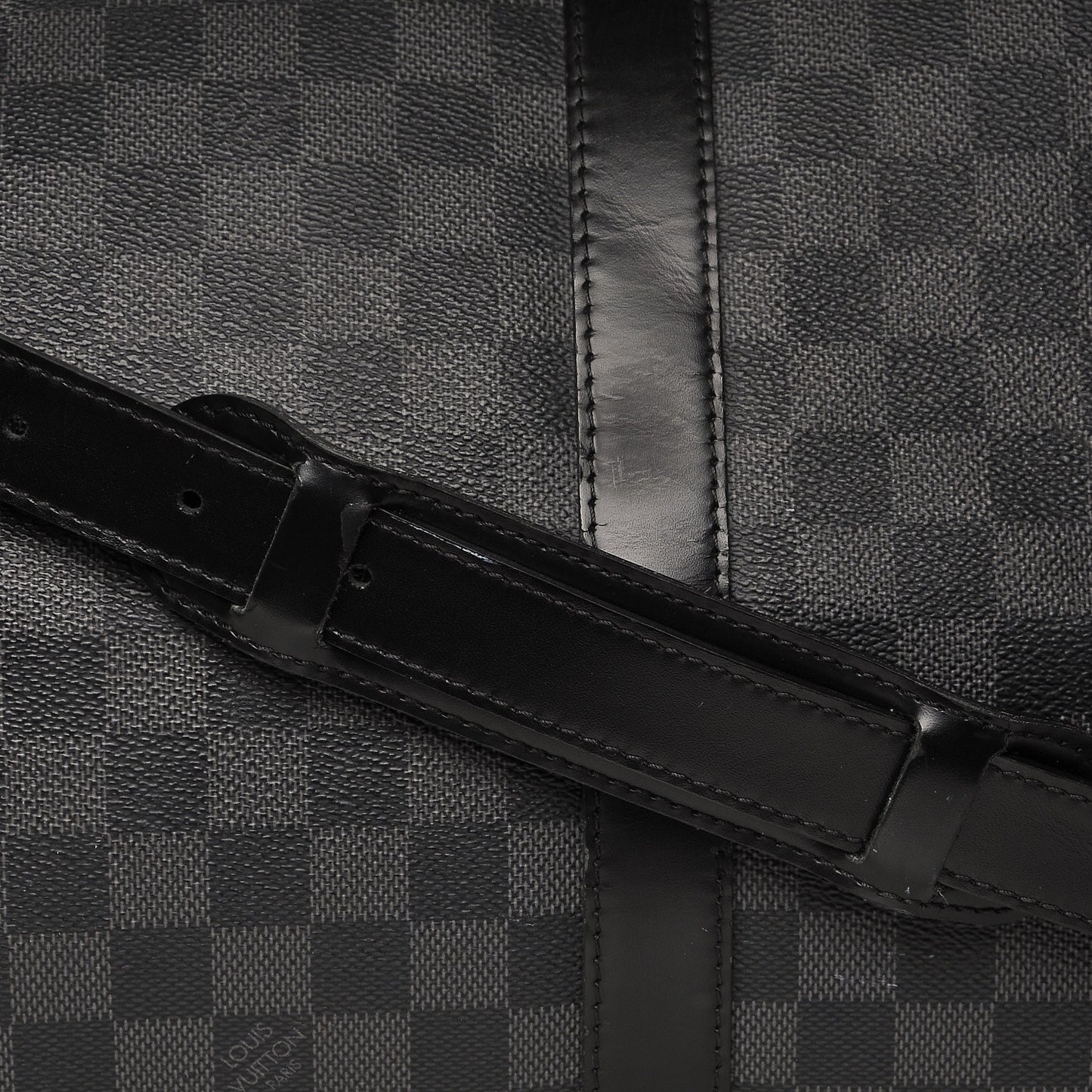 Damier Graphite Keepall Bandouliere 55