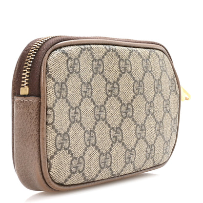 Gucci GG Supreme Monogram Ophidia Phone Case Wristlet Brown 3 of 9