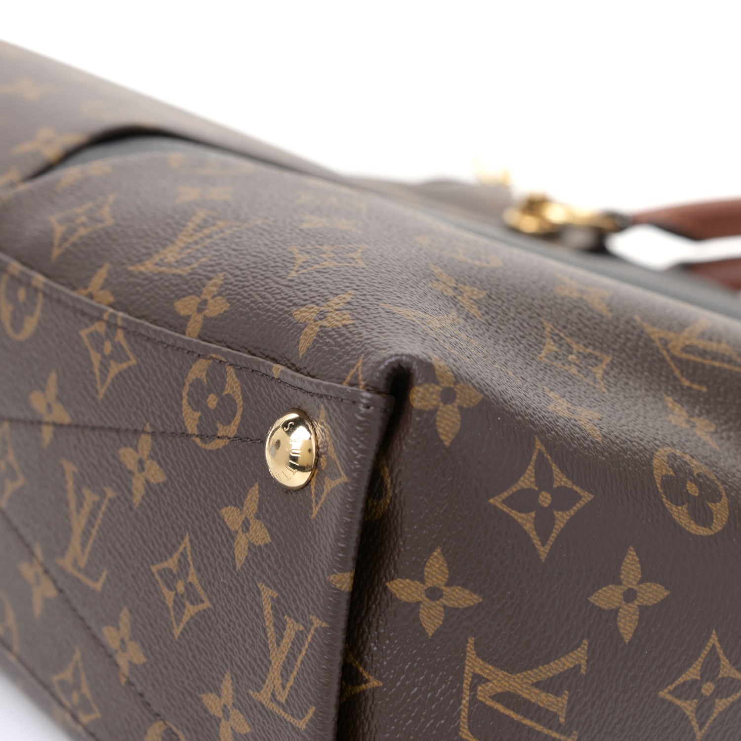 Louis Vuitton Monogram V Tote MM Black 7 of 12