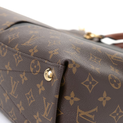 Louis Vuitton Monogram V Tote MM Black 7 of 12