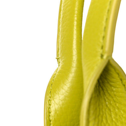 Marc Jacobs Grained Calfskin Medium The Tote Bag Limoncello 9 of 11