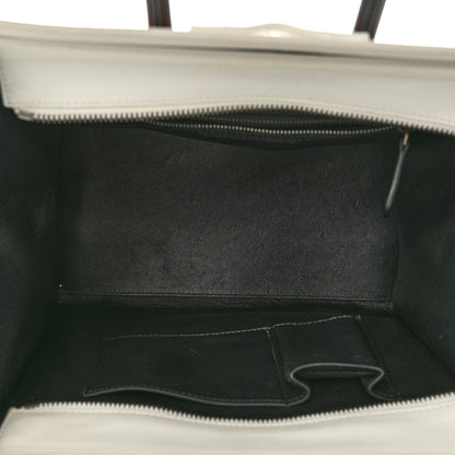 Celine Smooth Calfskin Mini Tri-Color Luggage Vermillion 4 of 11