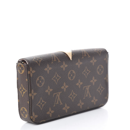 Louis Vuitton Monogram Lovely Birds Pochette Felicie Chain Wallet 3 of 11