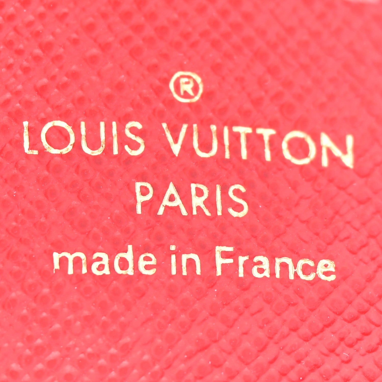 Louis Vuitton Damier Ebene Recto Verso Card Holder Red 6 of 7