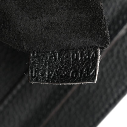 Celine Drummed Calfskin Micro Luggage Black 7 of 10