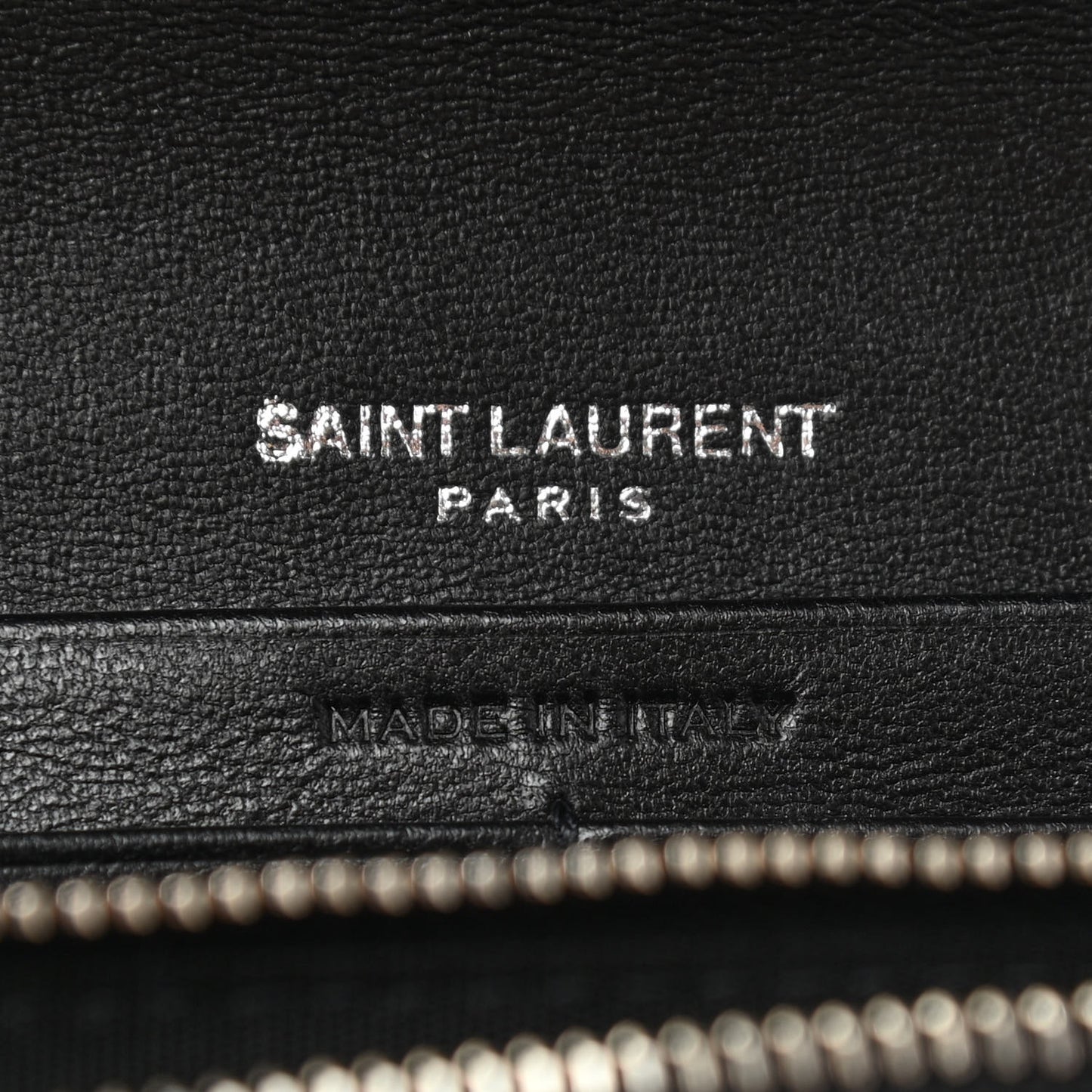 Lambskin Y Quilted Monogram Large Loulou Flap Wallet Black