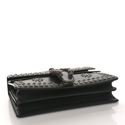 Gucci Calfskin Studded Small Dionysus Shoulder Bag Black 4 of 12