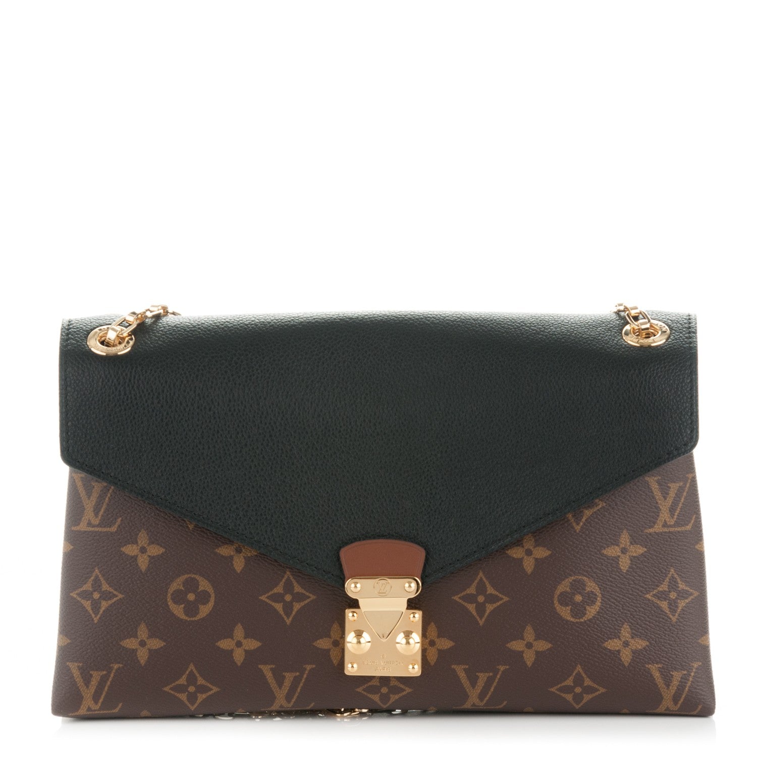Louis Vuitton Monogram Pallas Chain Black 1 of 7