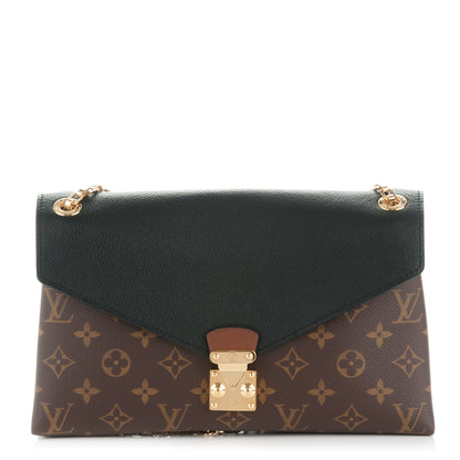 Louis Vuitton Monogram Pallas Chain Black 1 of 7