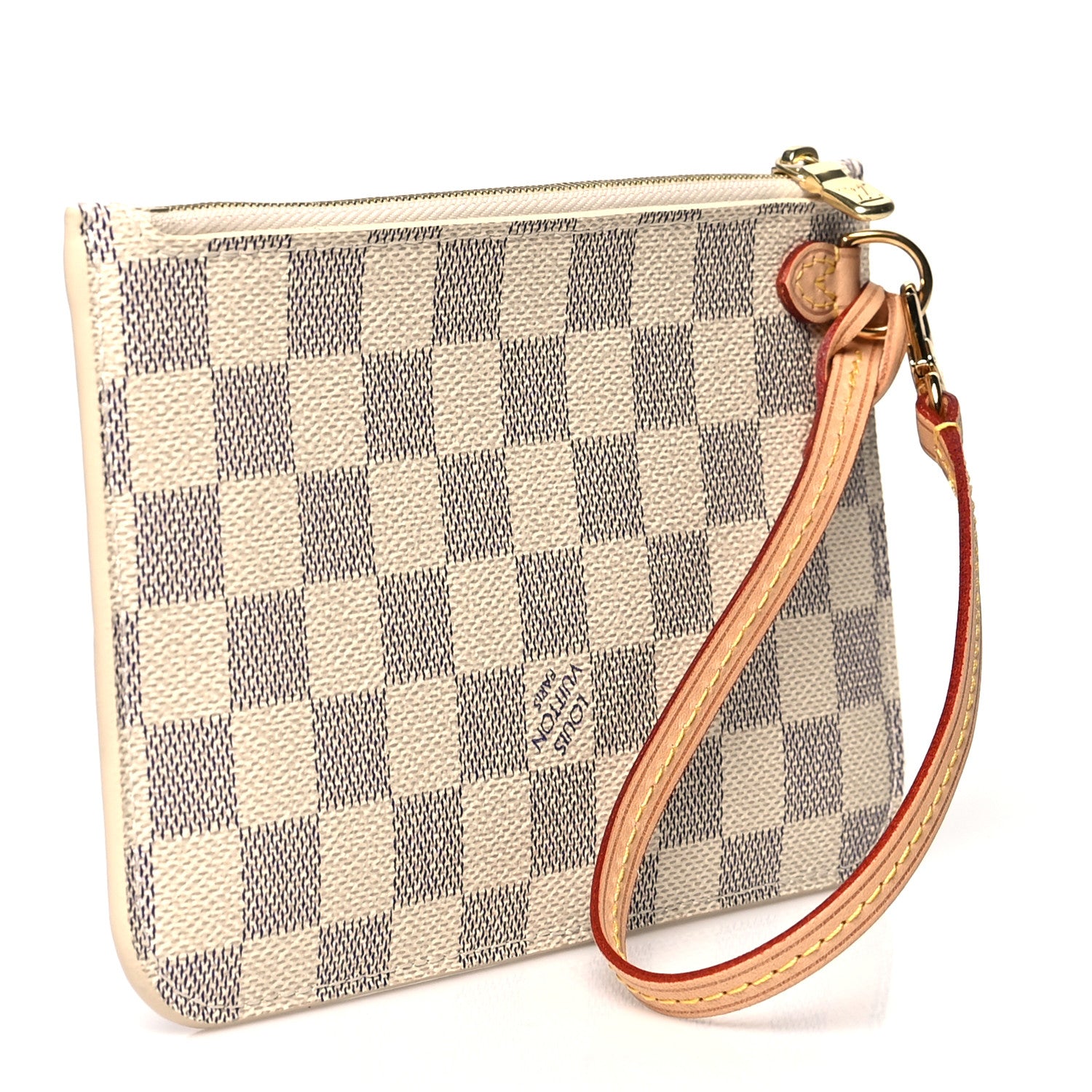 Louis Vuitton Damier Azur Neverfull PM Pochette 3 of 8