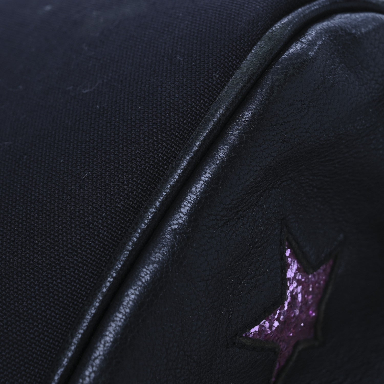 Saint Laurent Lambskin Star Applique Mini City California Backpack Black 29 of 35