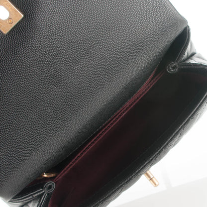 Chanel Caviar Quilted Mini Coco Handle Flap Black 5 of 7