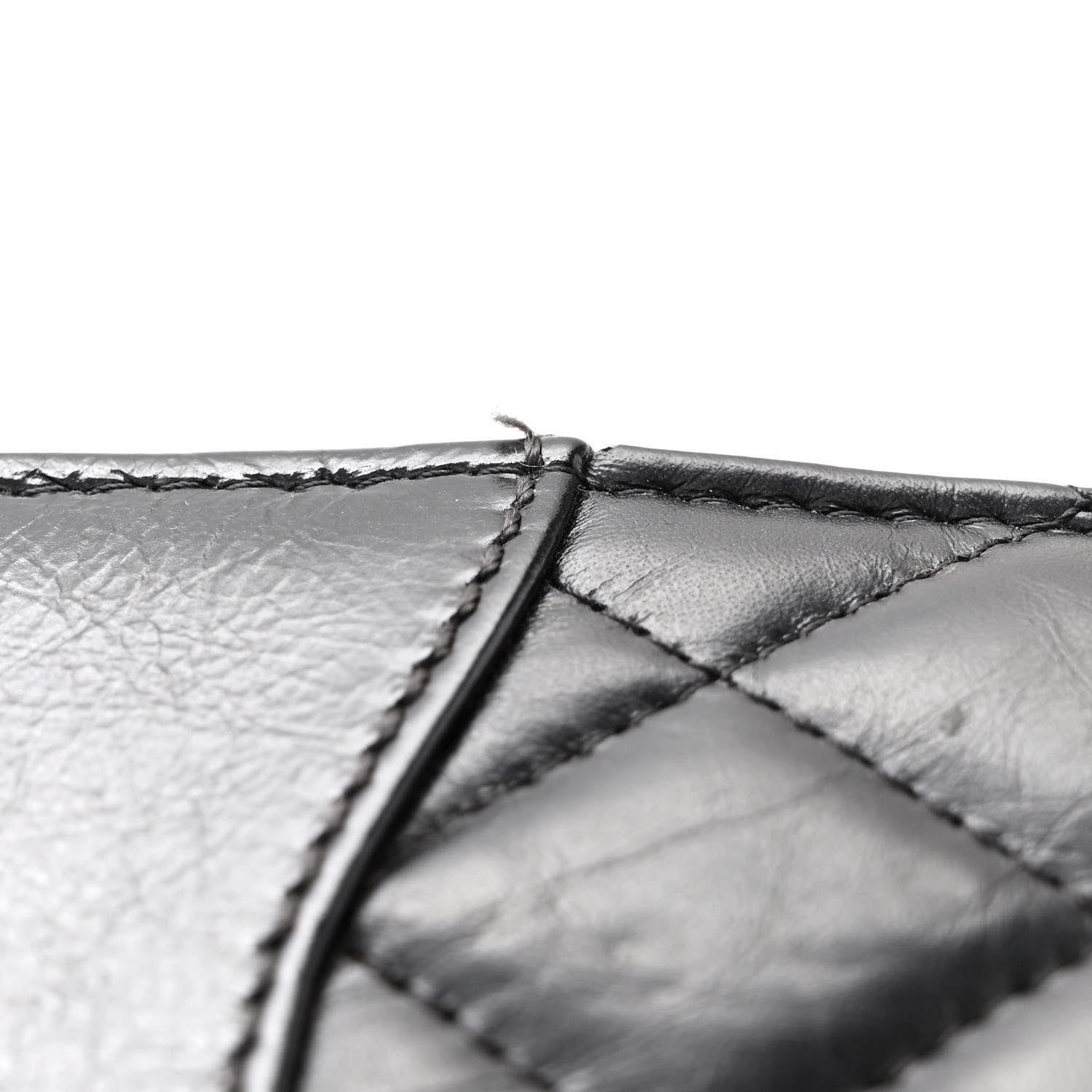 Chanel Aged Calfskin Quilted Gabrielle Wallet On Chain WOC Black 11 of 12