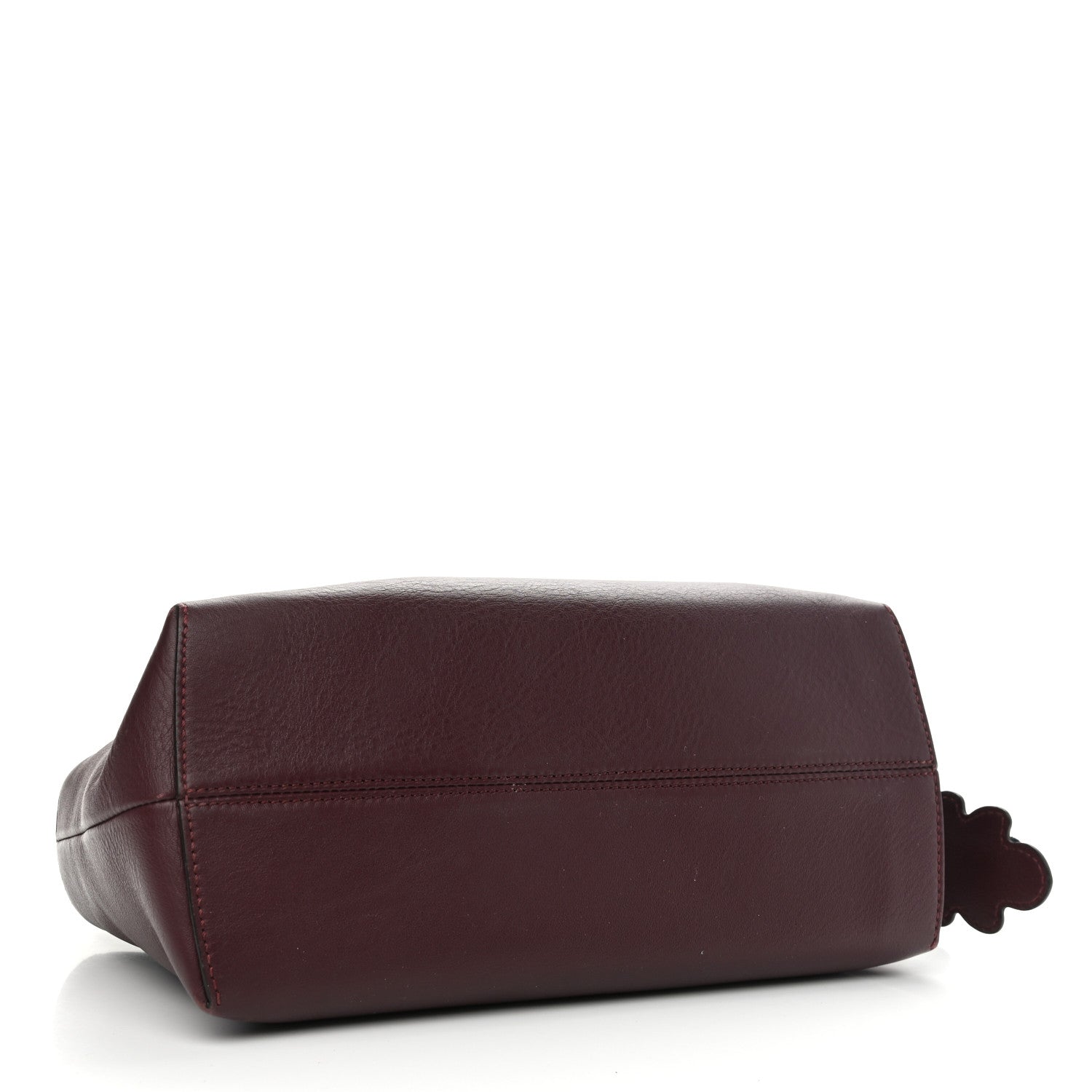 Fendi Vitello Dolce Flowerland Studded Medium By The Way Boston Bag Bordeaux Multicolor 4 of 12