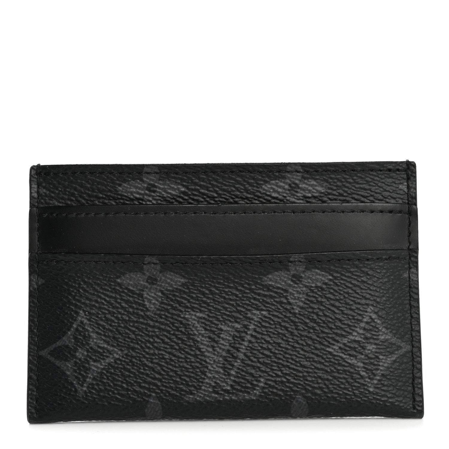 Louis Vuitton Monogram Eclipse Porte-Cartes Double Card Holder 1 of 6