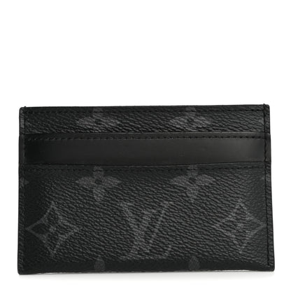 Louis Vuitton Monogram Eclipse Porte-Cartes Double Card Holder 1 of 6
