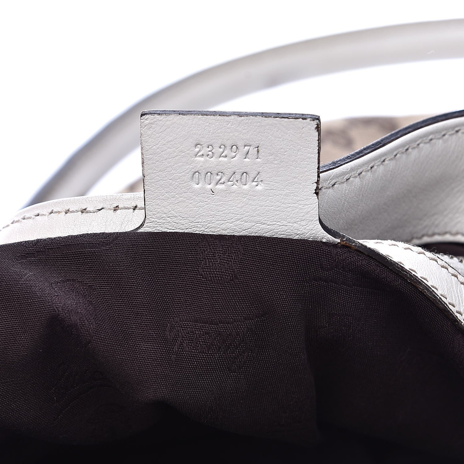 Gucci Monogram Match Ball Shoulder Bag White 7 of 14