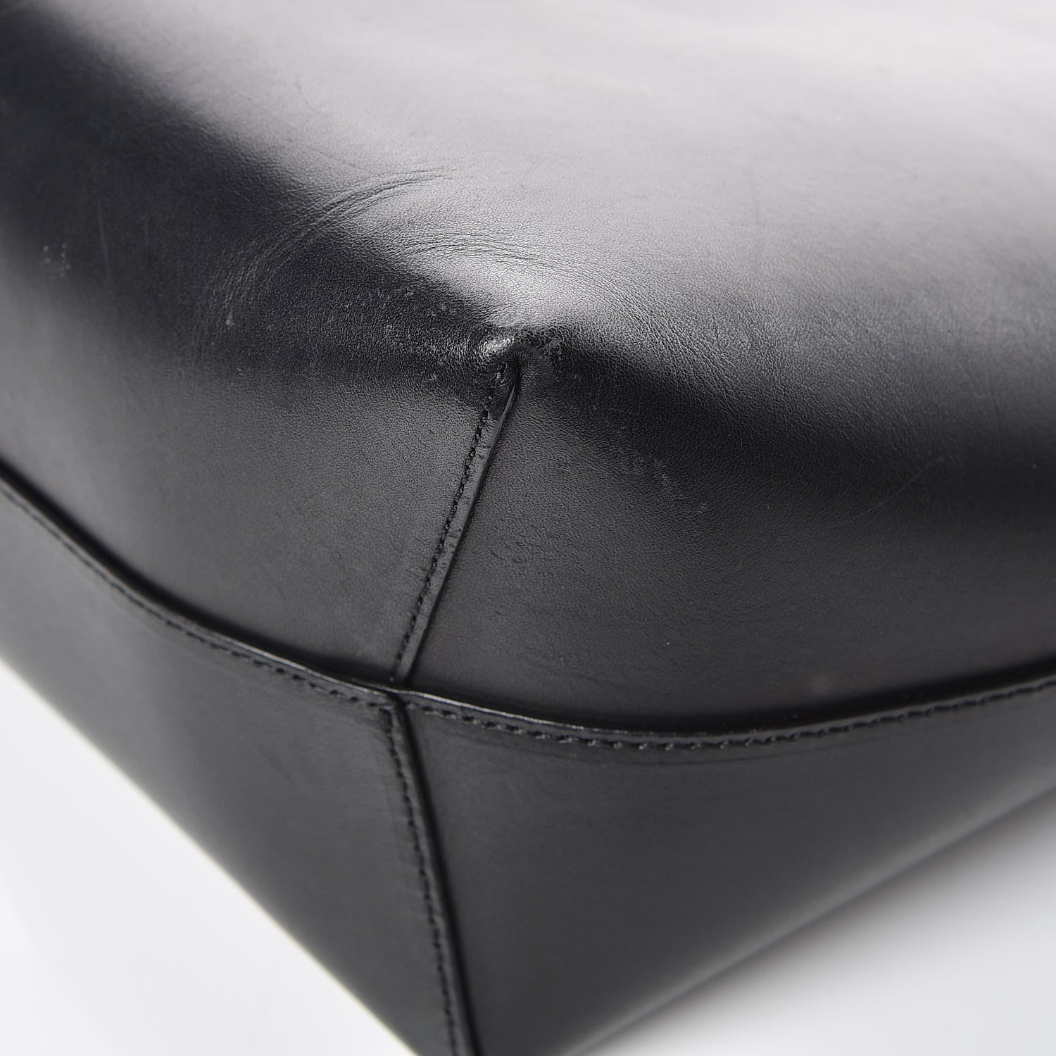 Mansur Gavriel Calfskin Mini Bucket Bag Black Ballerina 13 of 13