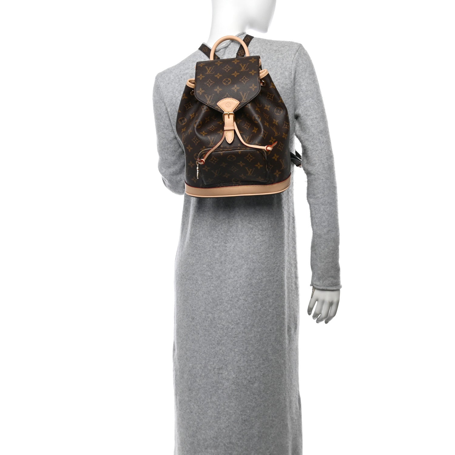 Louis Vuitton Monogram Montsouris PM Backpack 2 of 9