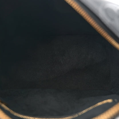 Louis Vuitton Empreinte Monogram Giant Wild At Heart Speedy Bandouliere 25 Black 5 of 10