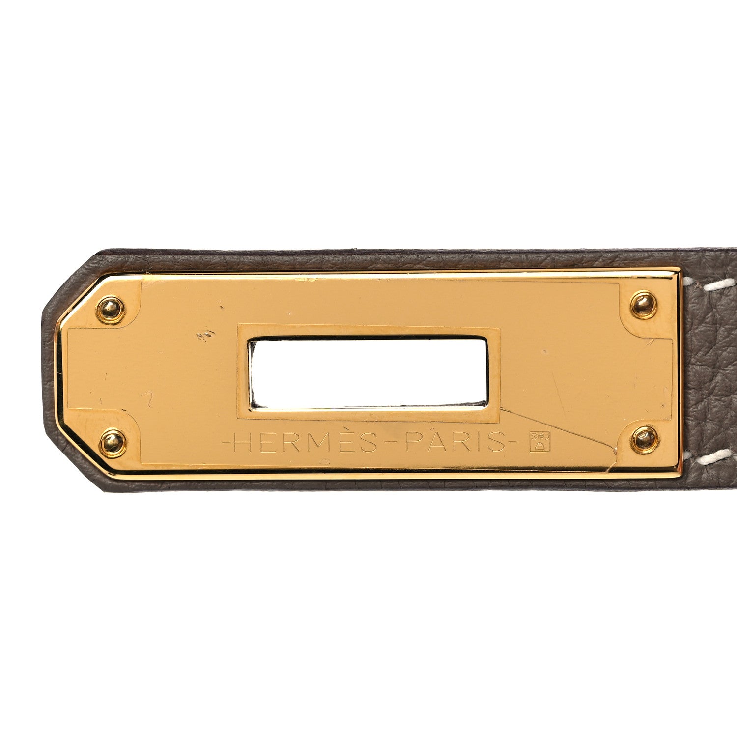 Hermes Togo Kelly Retourne 32 Etoupe 27 of 33