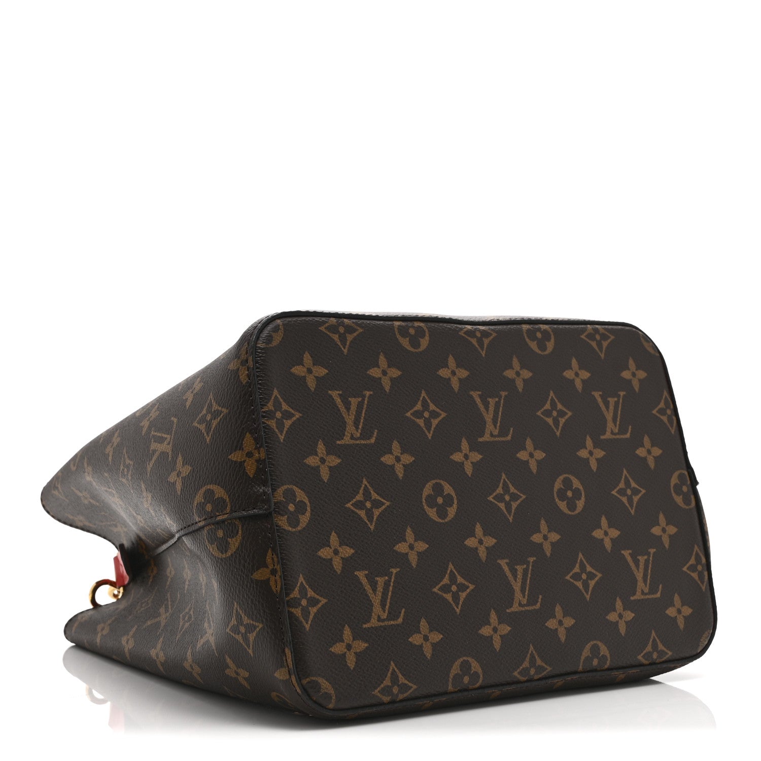 Louis Vuitton Monogram Braided Neonoe Coquelicot 4 of 10