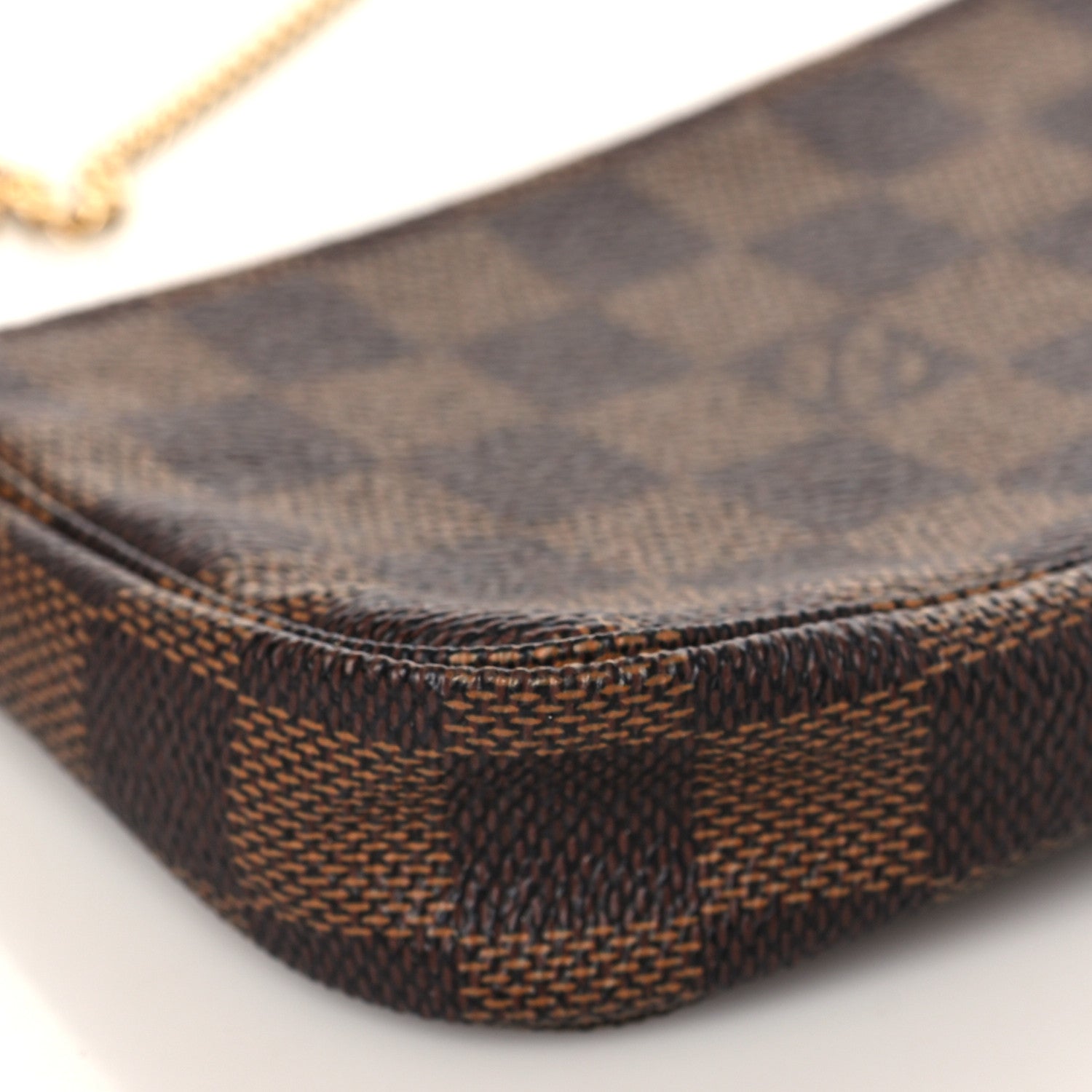 Louis Vuitton Damier Ebene Mini Pochette Accessories 7 of 8